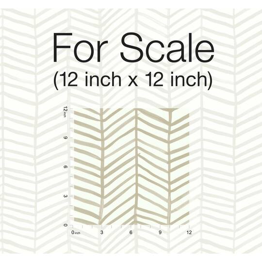 RoomMates Cat Coquillette Herringbone Peel & Stick Wallpaper